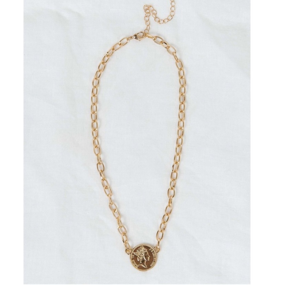 JOSEPHINE COIN NECKLACE GOLD ⚡️